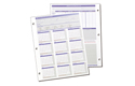 2" Attendance Recorder Binder