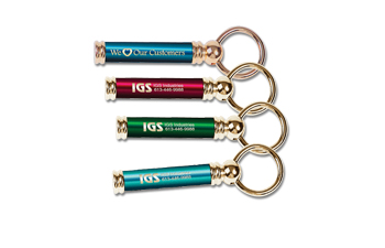 Brass Barrel Keychain