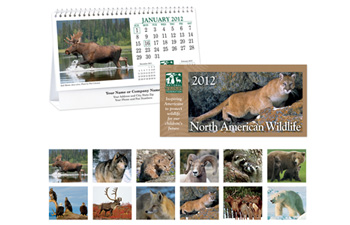 North American Wildlife Desk Cal