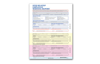 Step By Step Warning Report