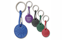 School Spirit Medallion Keychain