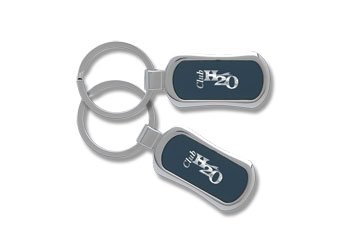 Avner Curve Keychain