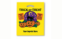 cat & pumpkins 12x15 halloween bag