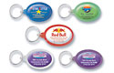 Domed Oval Key Ring