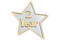 Pin 2 Year Service Star