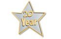 Pin 20 Year Service Star