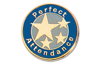 Pin Perfect Attendance