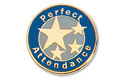 Pin, Perfect Attendance
