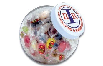 Mini Candy Jar W/Jelly Belly's