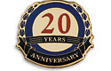 20 Year Anniversary Pin