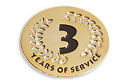 3 year service award