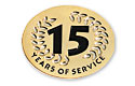 15 Year Service Award Pin