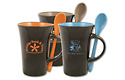 Latte Spoon Mug 12 Oz