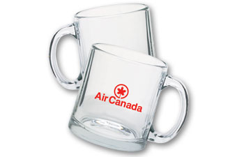 Clear Glass Mug 13Oz