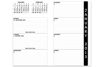 Academic Weekly Refill