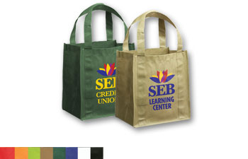 12X8x13 Non Woven Grocery Tote