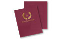 fast folders linen foil stamp