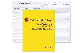 Digital 7X10 Student Agenda