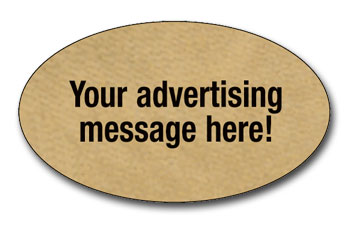 Oval Ad Labels 2.5X1.5